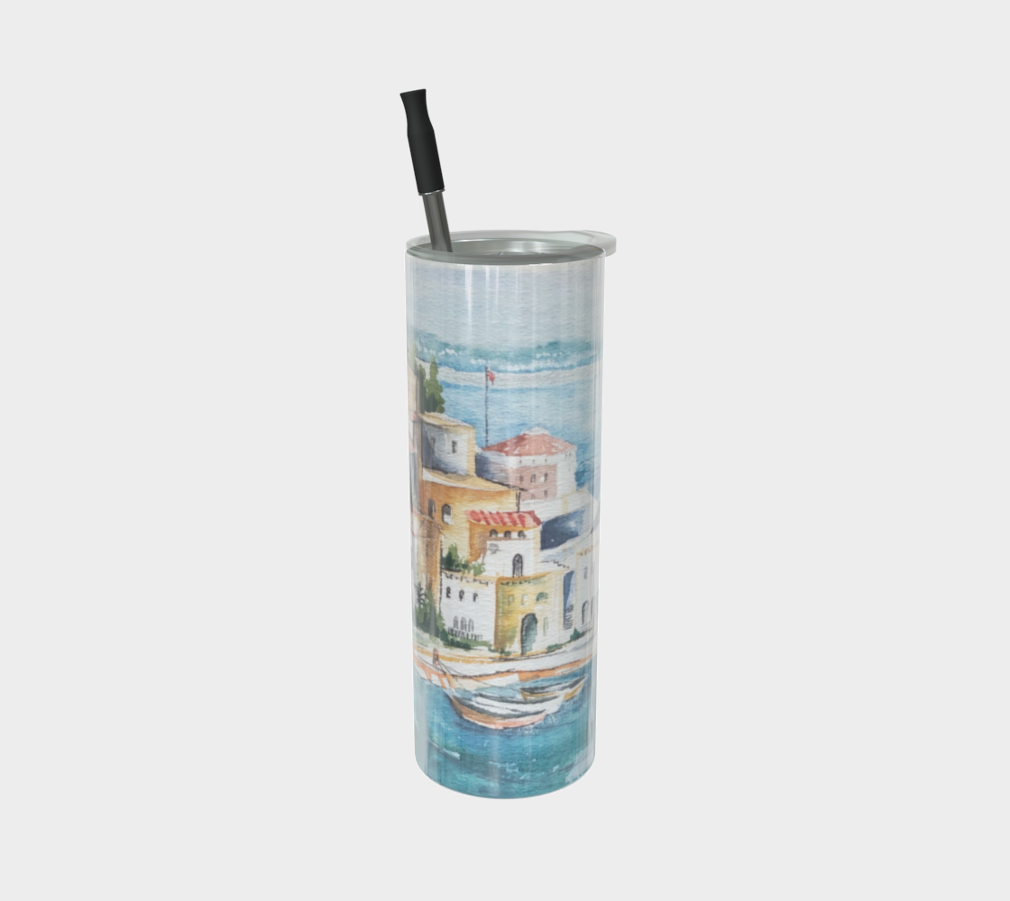 HW Watercolor City Tumbler