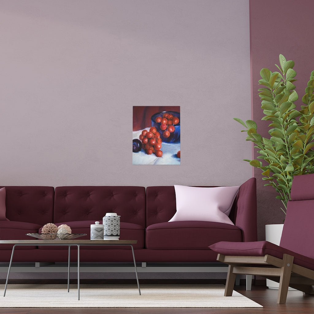 HW Plum Good Indoor and Outdoor Silk Posters