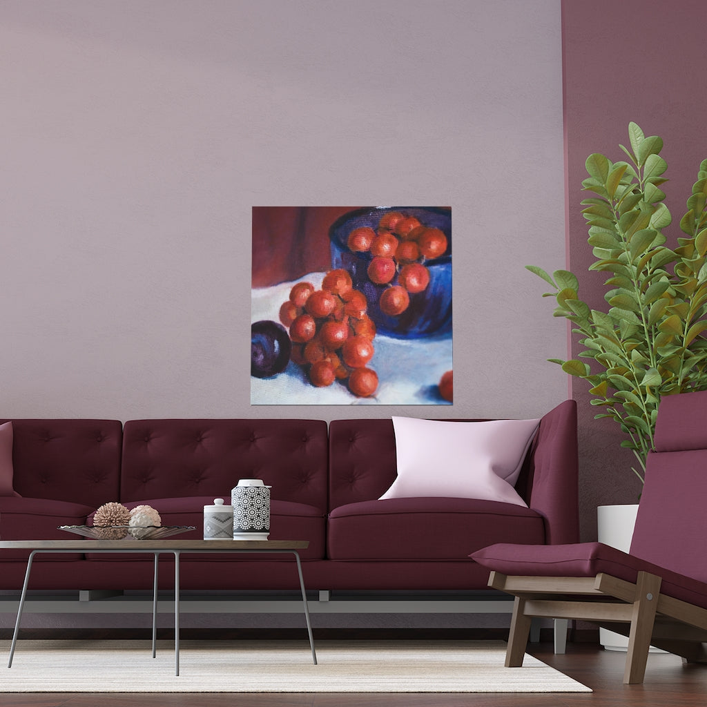 HW Plum Good Indoor and Outdoor Silk Posters