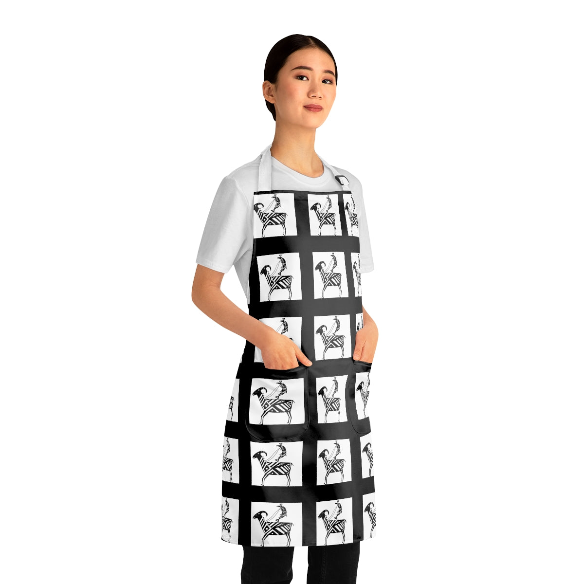 HW Fish Gallop Apron (AOP)