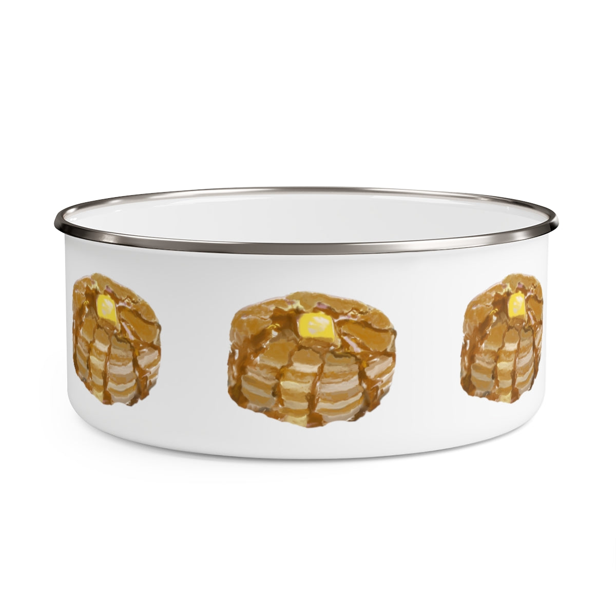 Pancake Lover Enamel Bowl