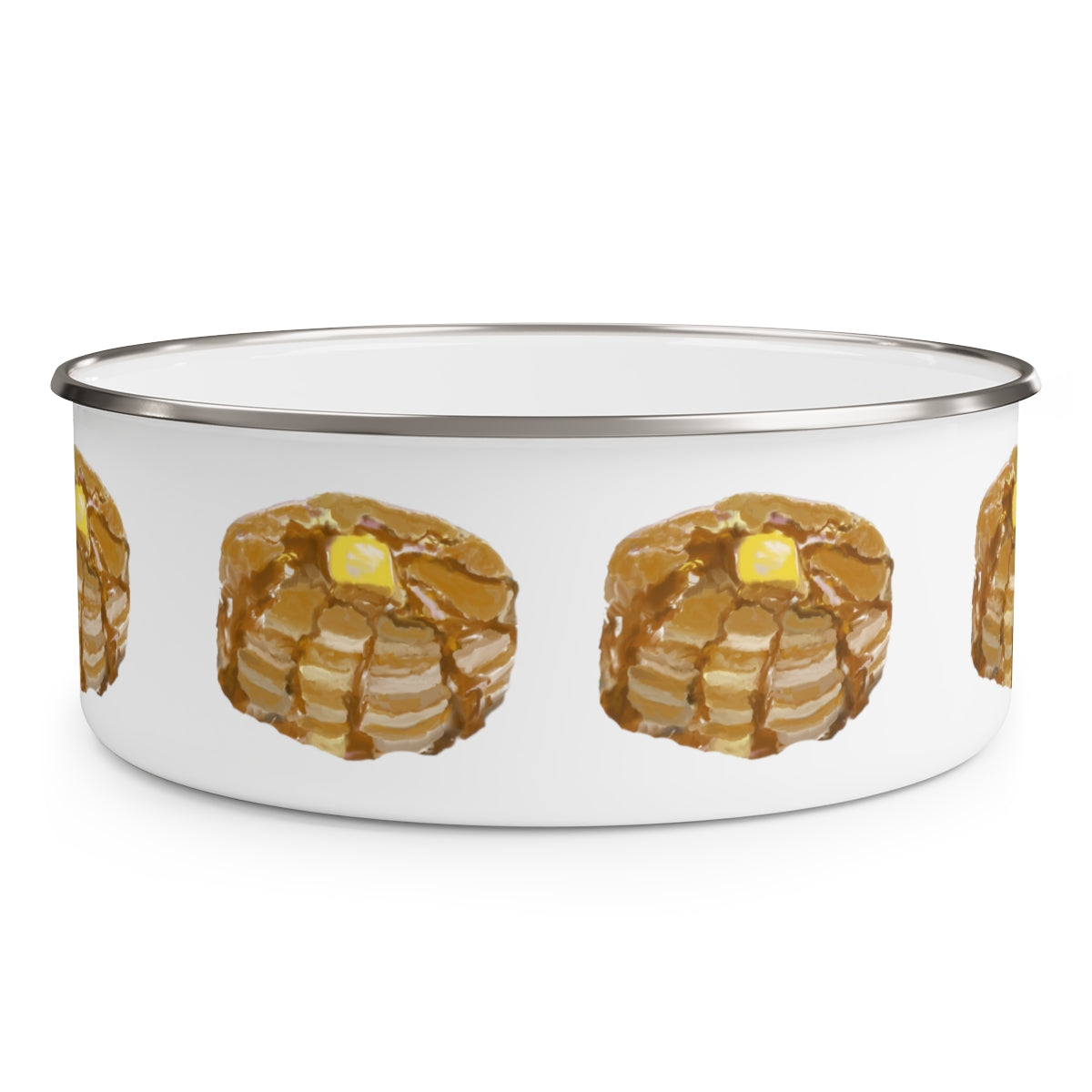 Pancake Lover Enamel Bowl