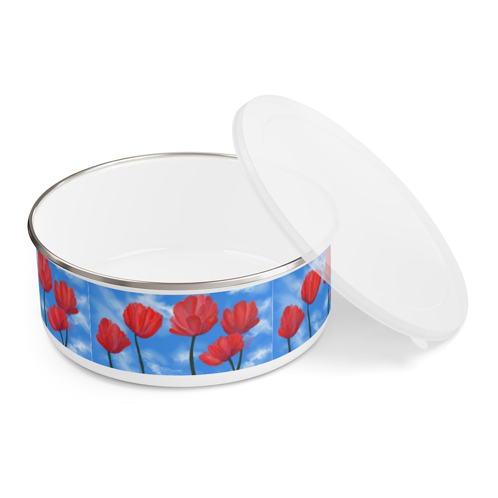 Song to the Sky Enamel Bowl