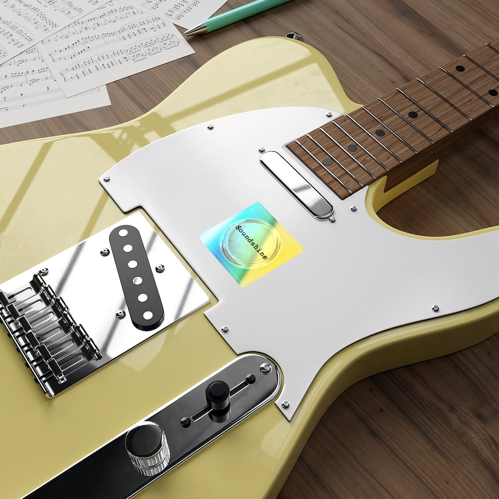 Soundshine Holographic Die-cut Stickers
