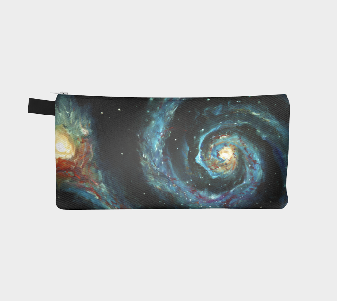 Whirlpool Galaxy Pencil Case