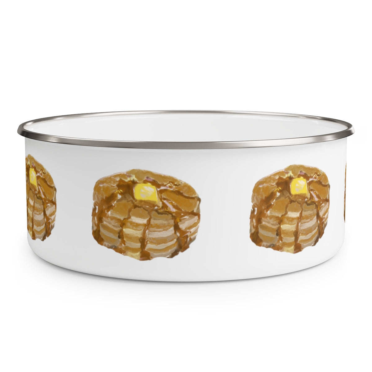 Pancake Lover Enamel Bowl