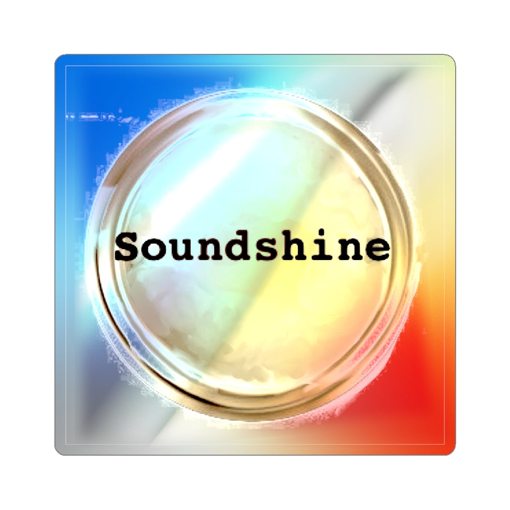 Soundshine Holographic Die-cut Stickers