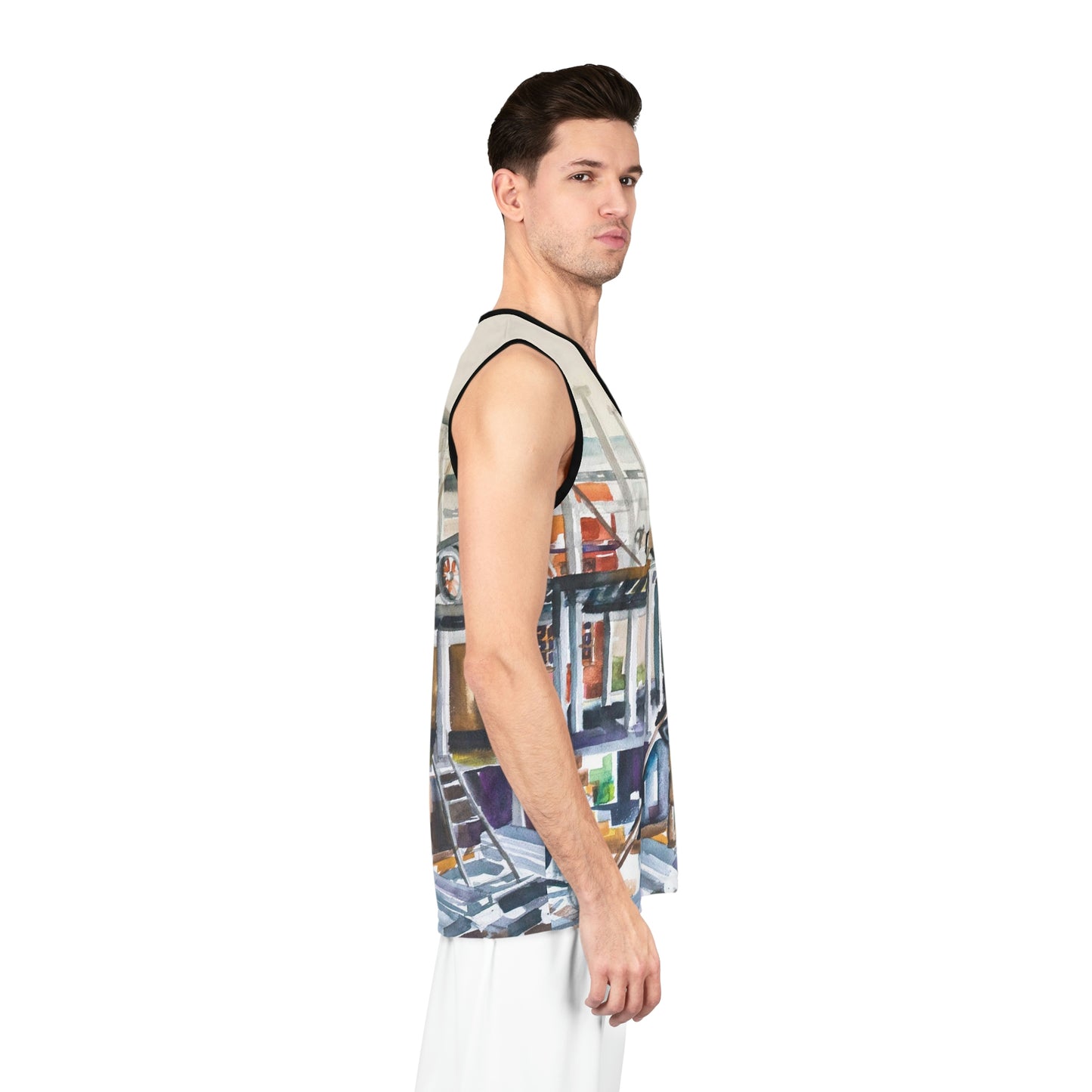 HW Construction Basketball Jersey (AOP)
