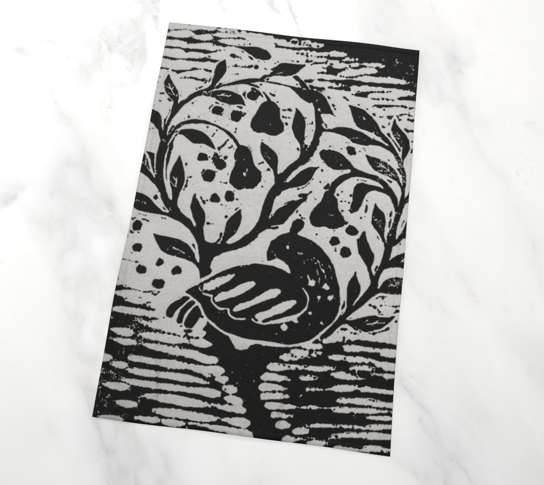 HW Partridge Tea Towel