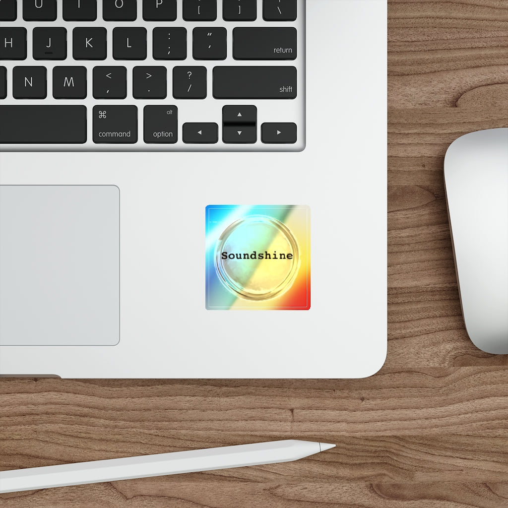 Soundshine Holographic Die-cut Stickers