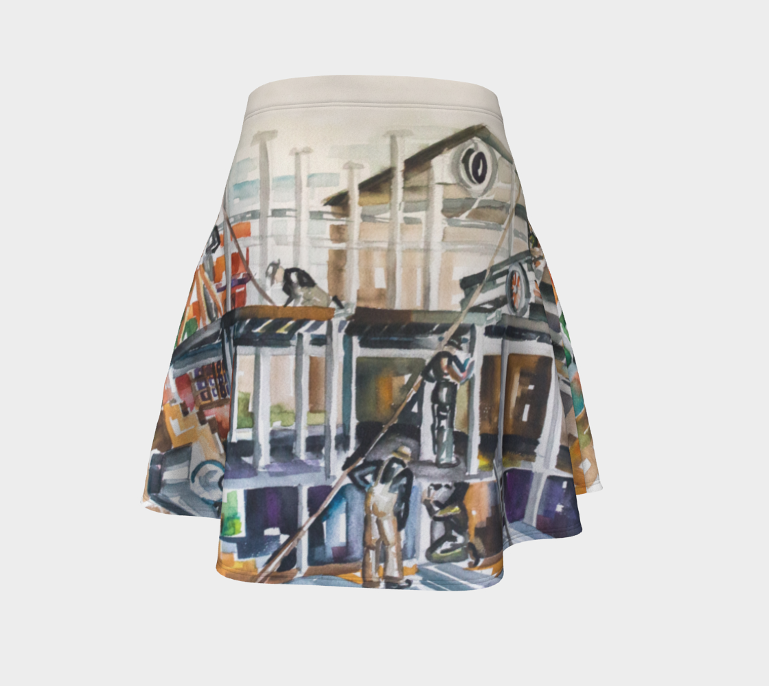 HW Construction Flare Skirt*