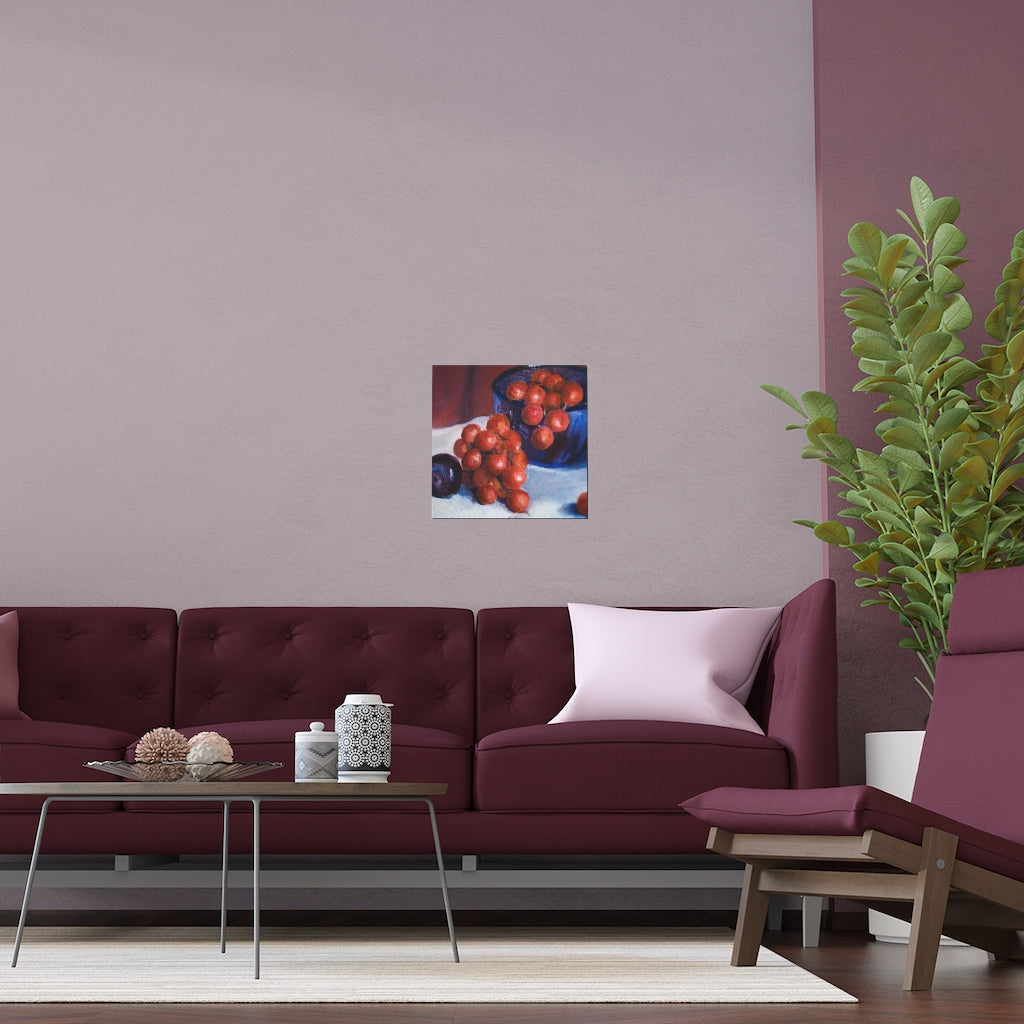 HW Plum Good Indoor and Outdoor Silk Posters