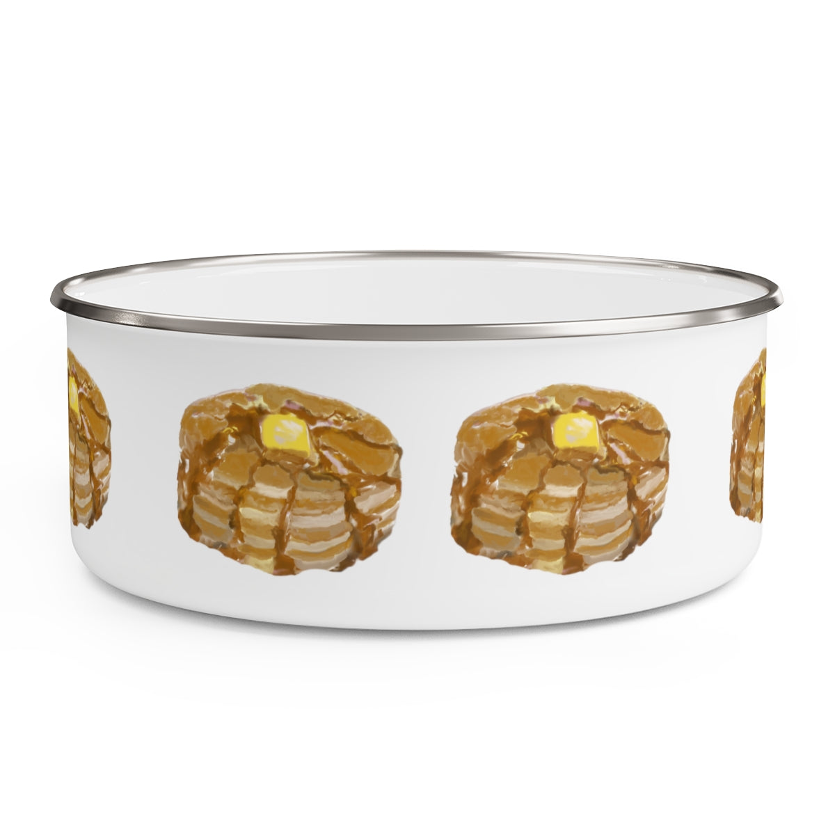 Pancake Lover Enamel Bowl
