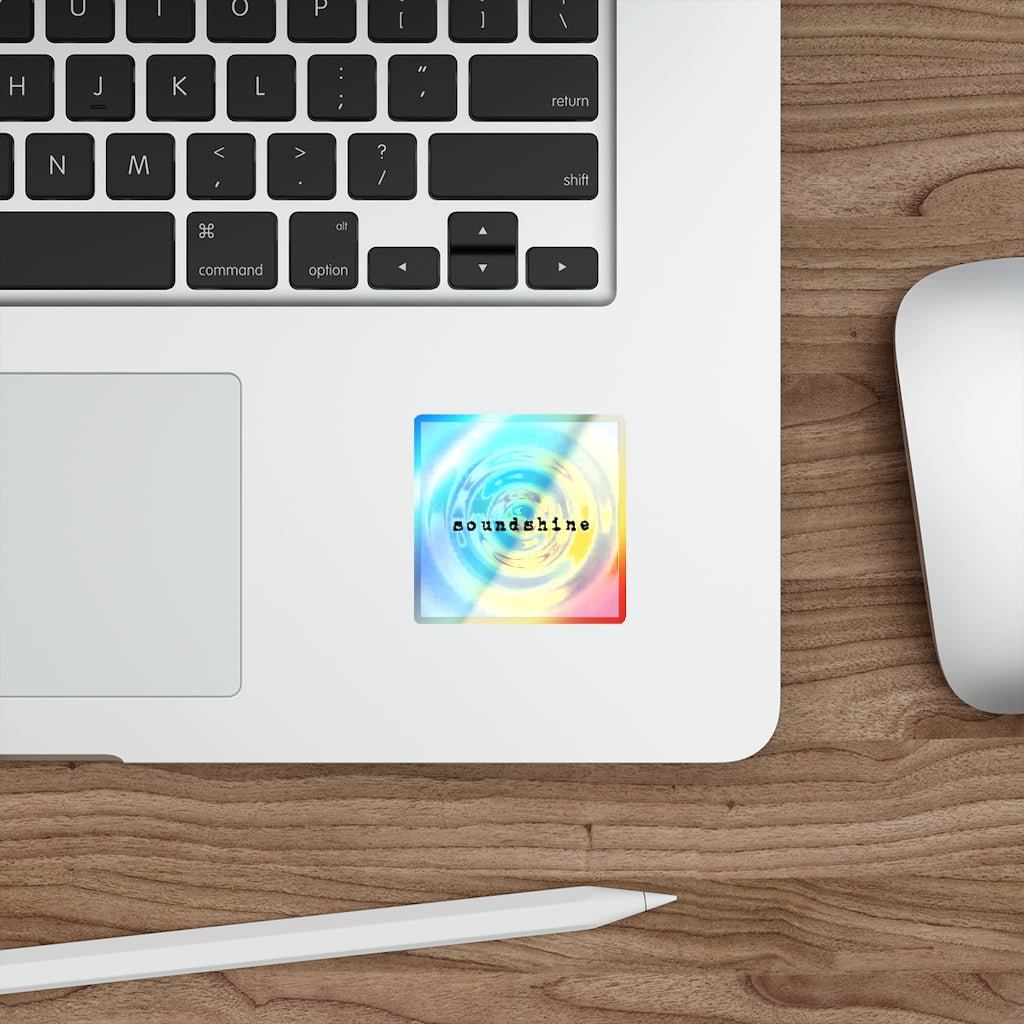 Soundshine Holographic Die-cut Stickers
