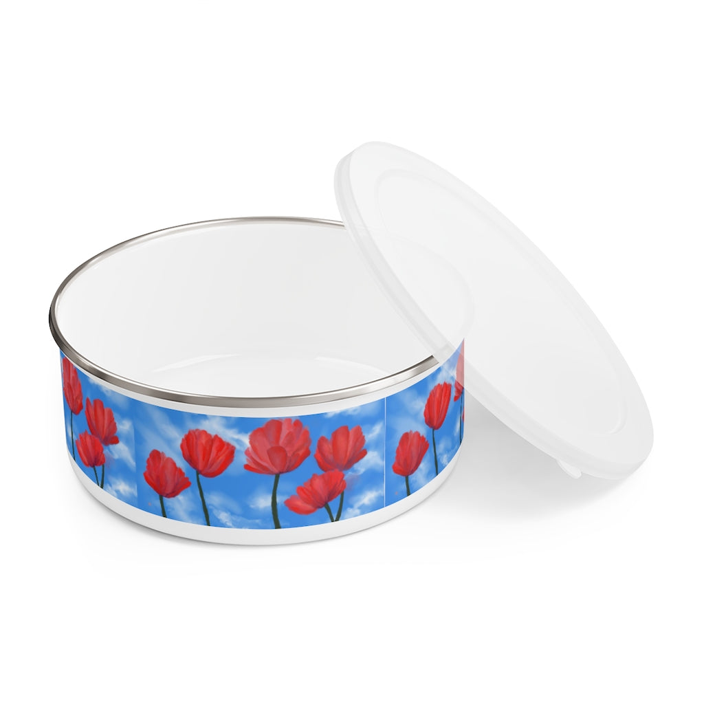 Song to the Sky Enamel Bowl