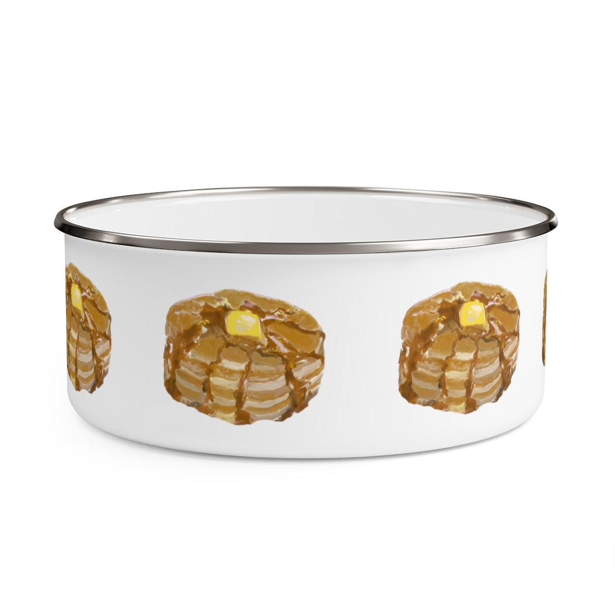 Pancake Lover Enamel Bowl