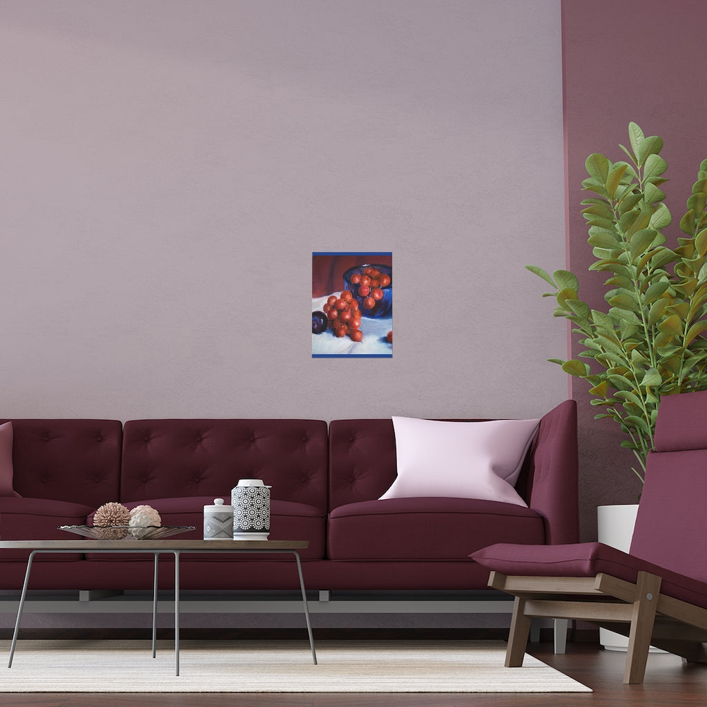 HW Plum Good Indoor and Outdoor Silk Posters