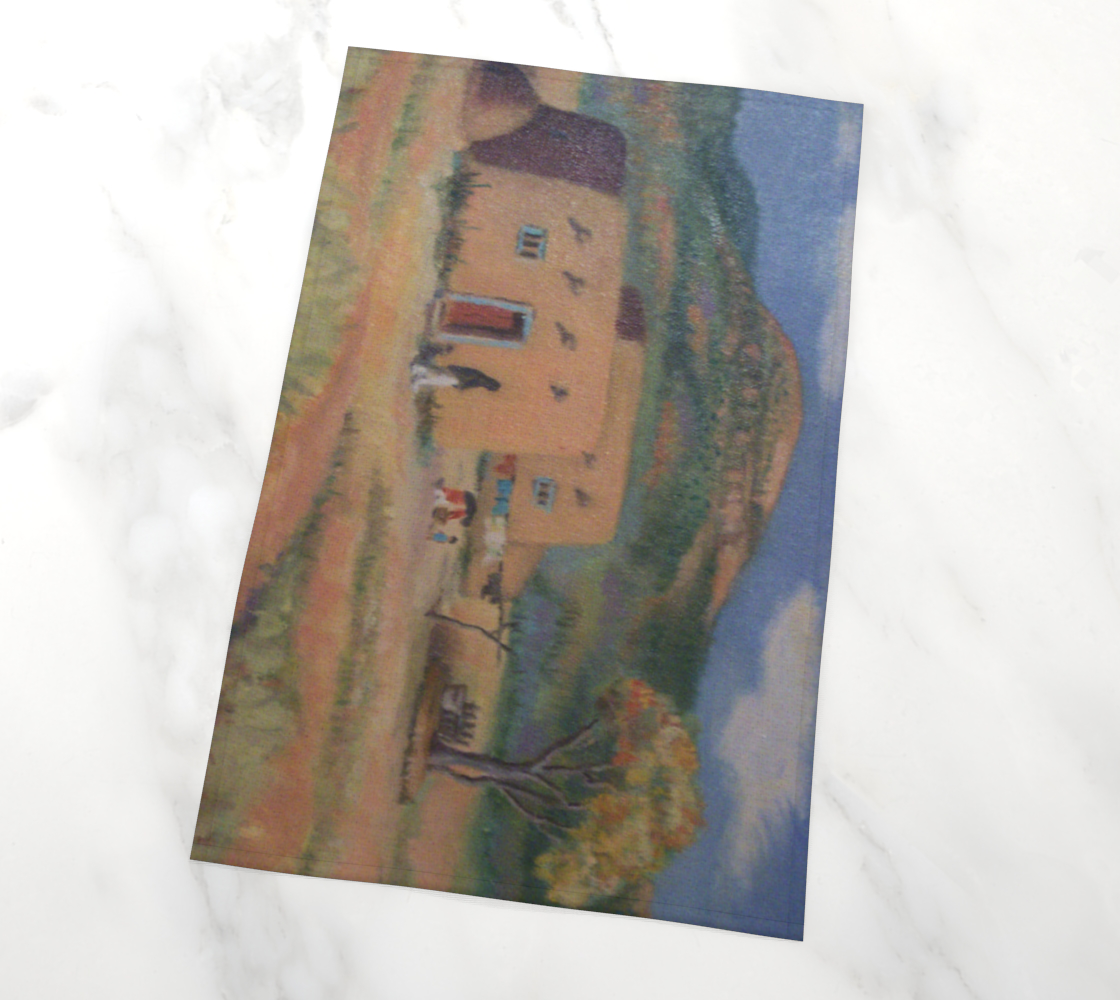 HW NM Memory View Tea Towel