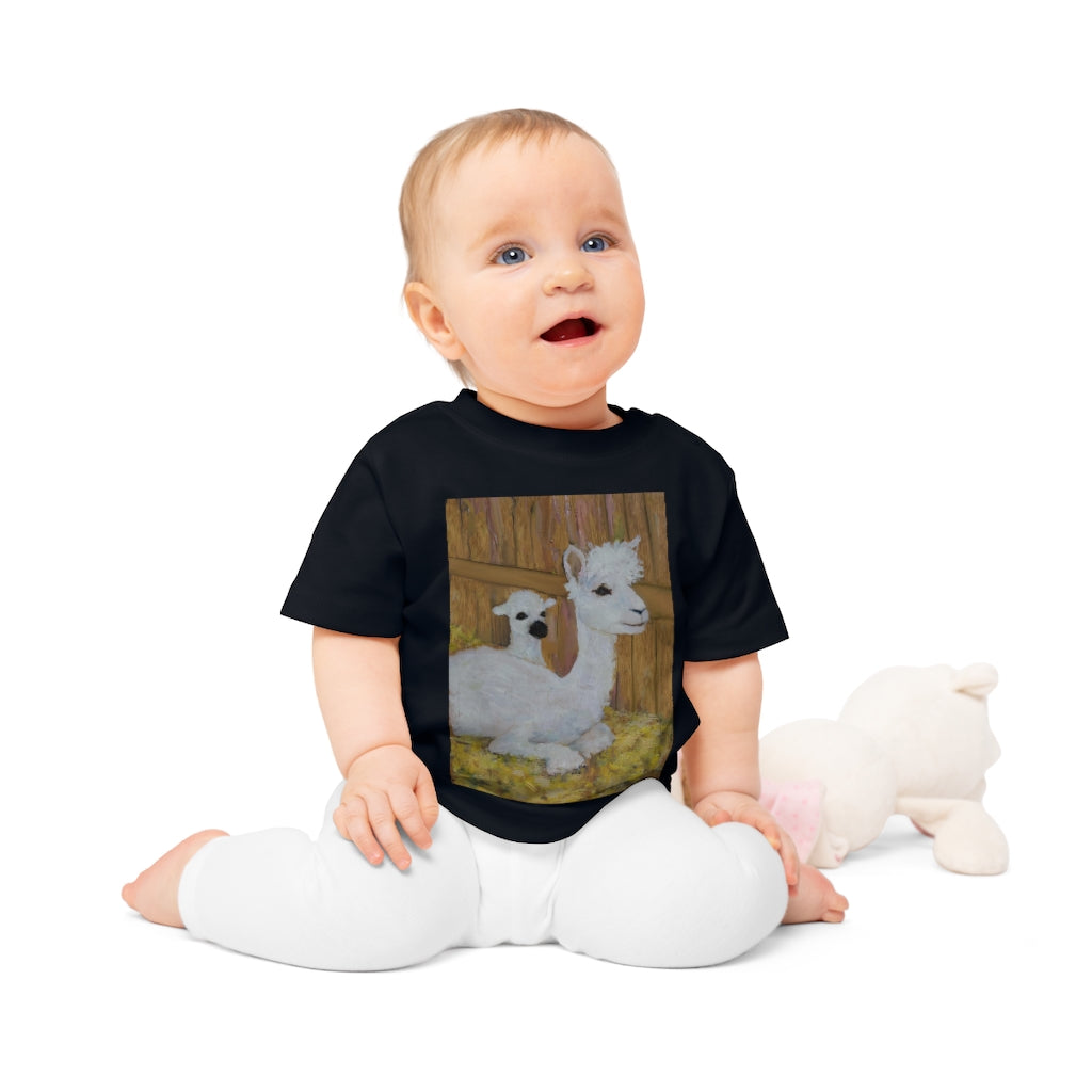 Alpaca Joy Baby T-Shirt.