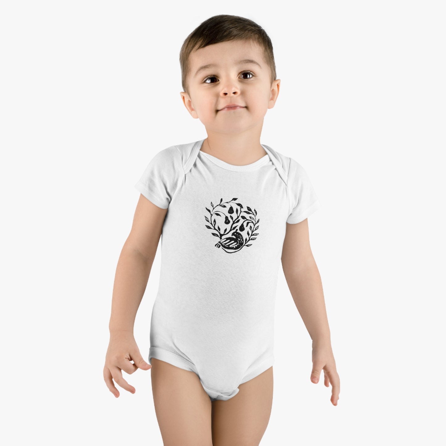 HW August Partridge Onesie® Organic Baby Bodysuit