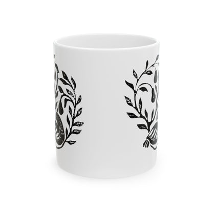 HW Partridge Ceramic Mug