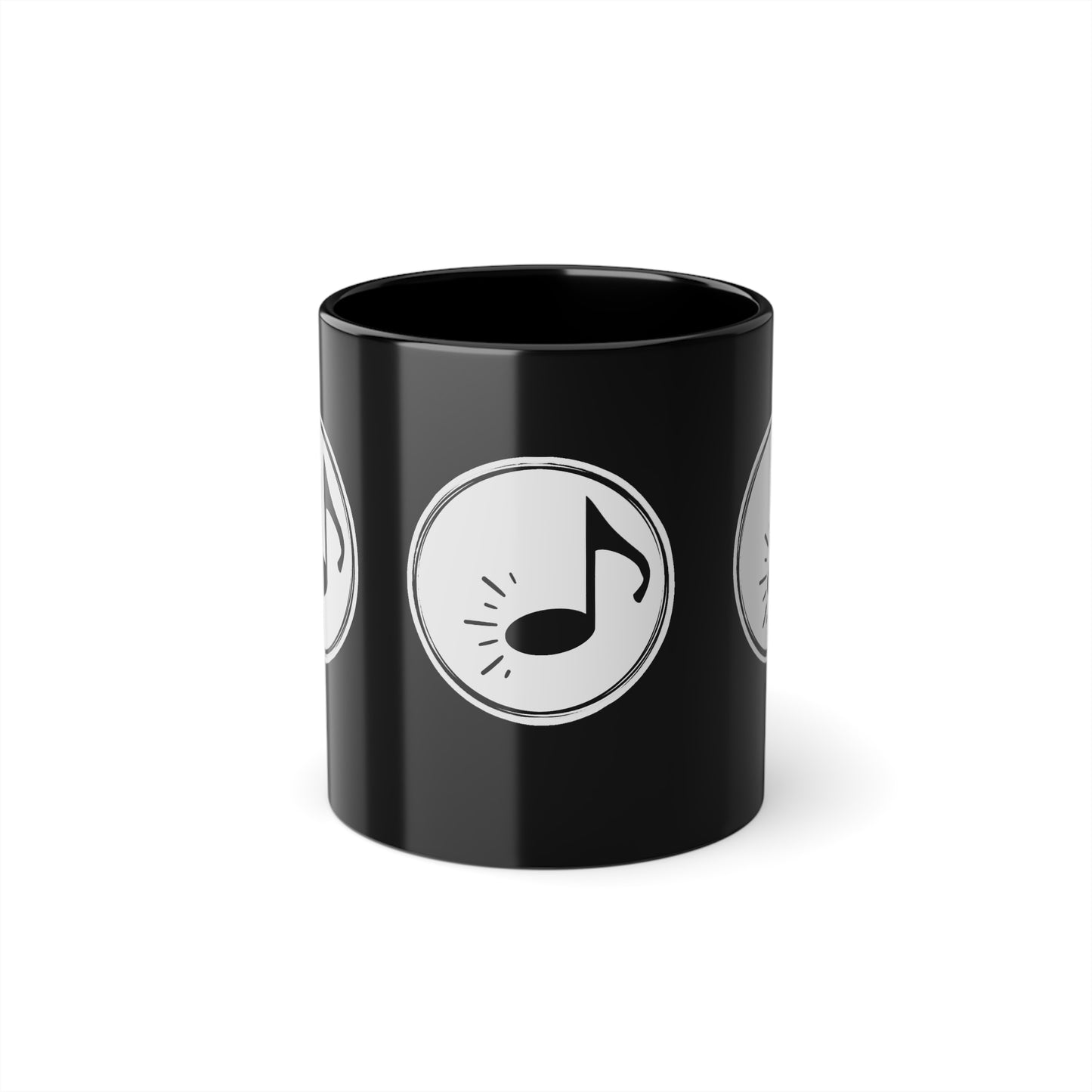 Soundshine Black Coffee Cup, 11oz