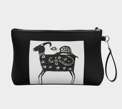 HW Friend Vegan Leather Makeup Bag