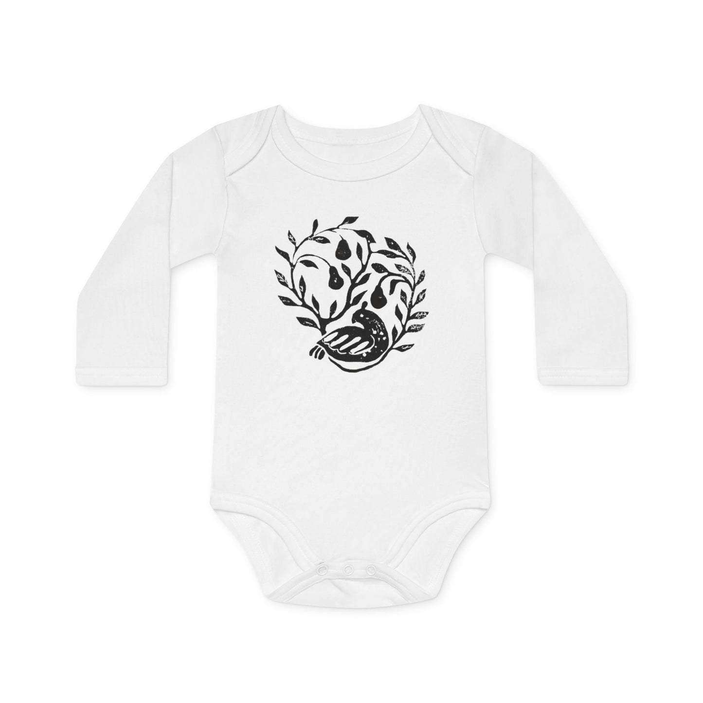 HW August Partridge Baby Long-Sleeve Organic Bodysuit