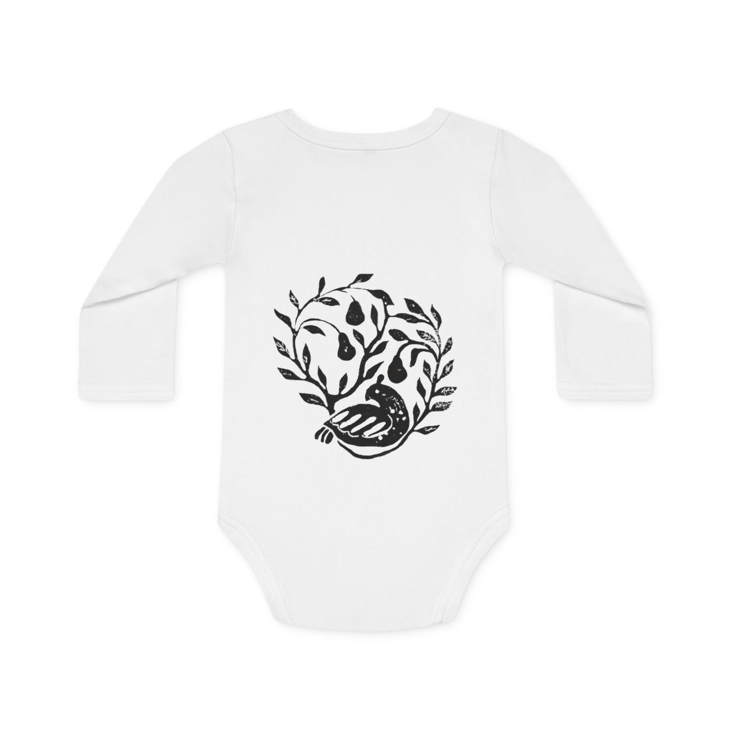 HW August Partridge Baby Long-Sleeve Organic Bodysuit