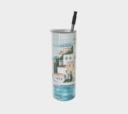 HW Watercolor City Tumbler