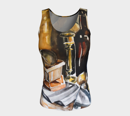 HW Sometime in the 70’s Long Fitted Tank tops