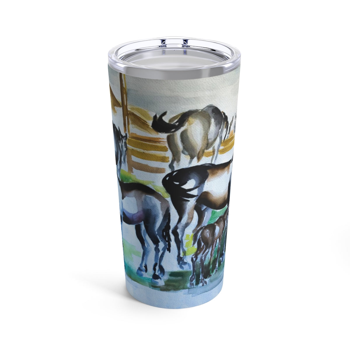 HW Horses Dishwasher Safe Tumbler 20oz