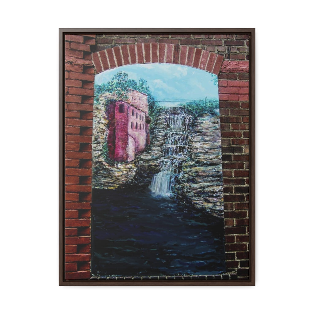 First Dam Gallery Canvas Wraps, Vertical Frame