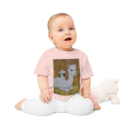 Alpaca Joy Baby T-Shirt.