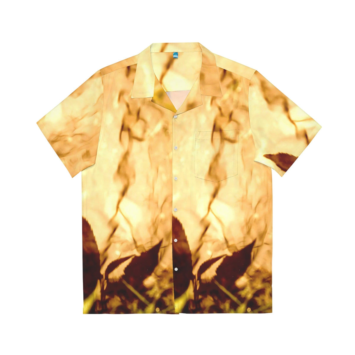 Golden Hour Men's Hawaiian Shirt (AOP)