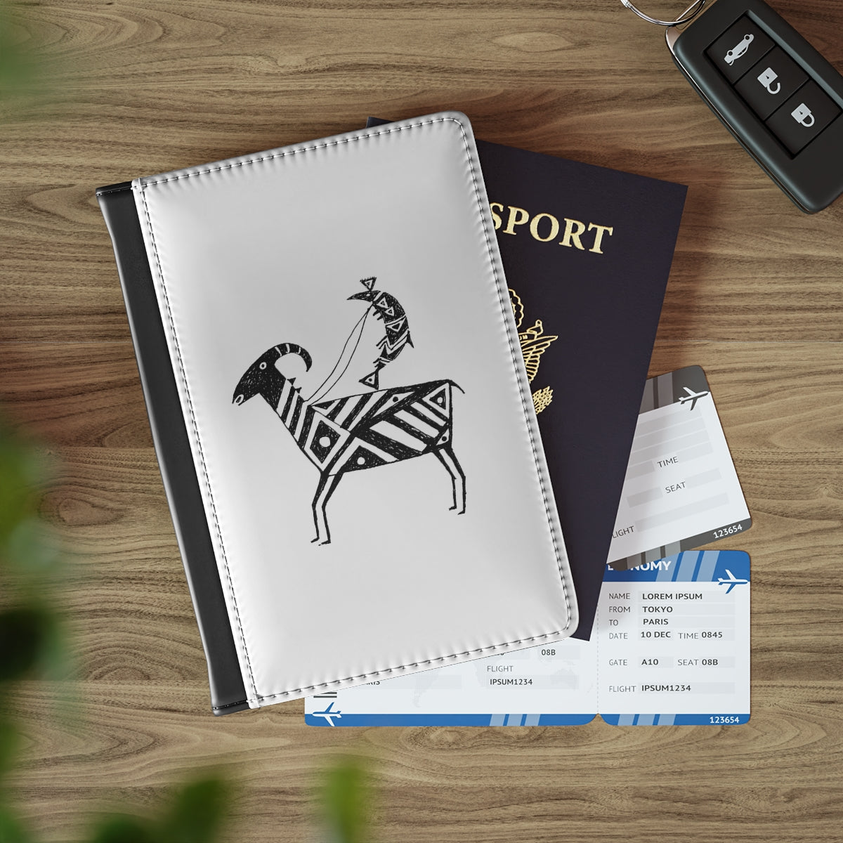 HW Fish Gallop Passport Cover