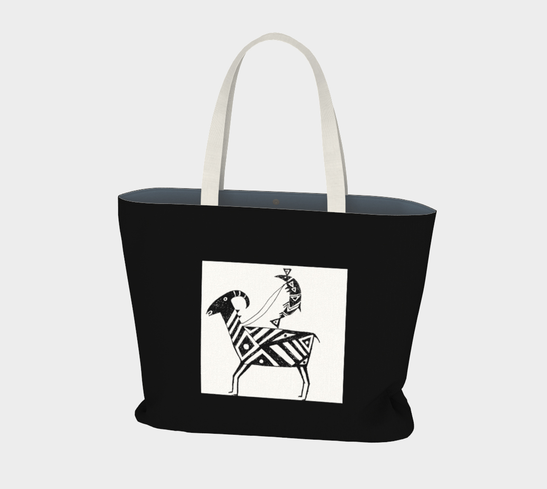 HW Fish Gallop Large Tote