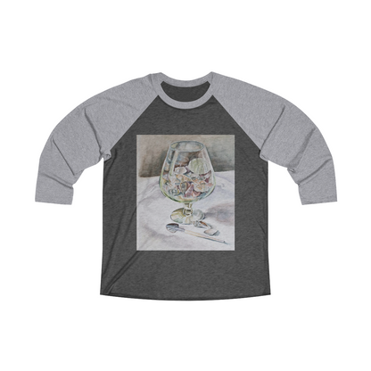 HW Jar of Sea Unisex Tri-Blend 3\4 Raglan Tee