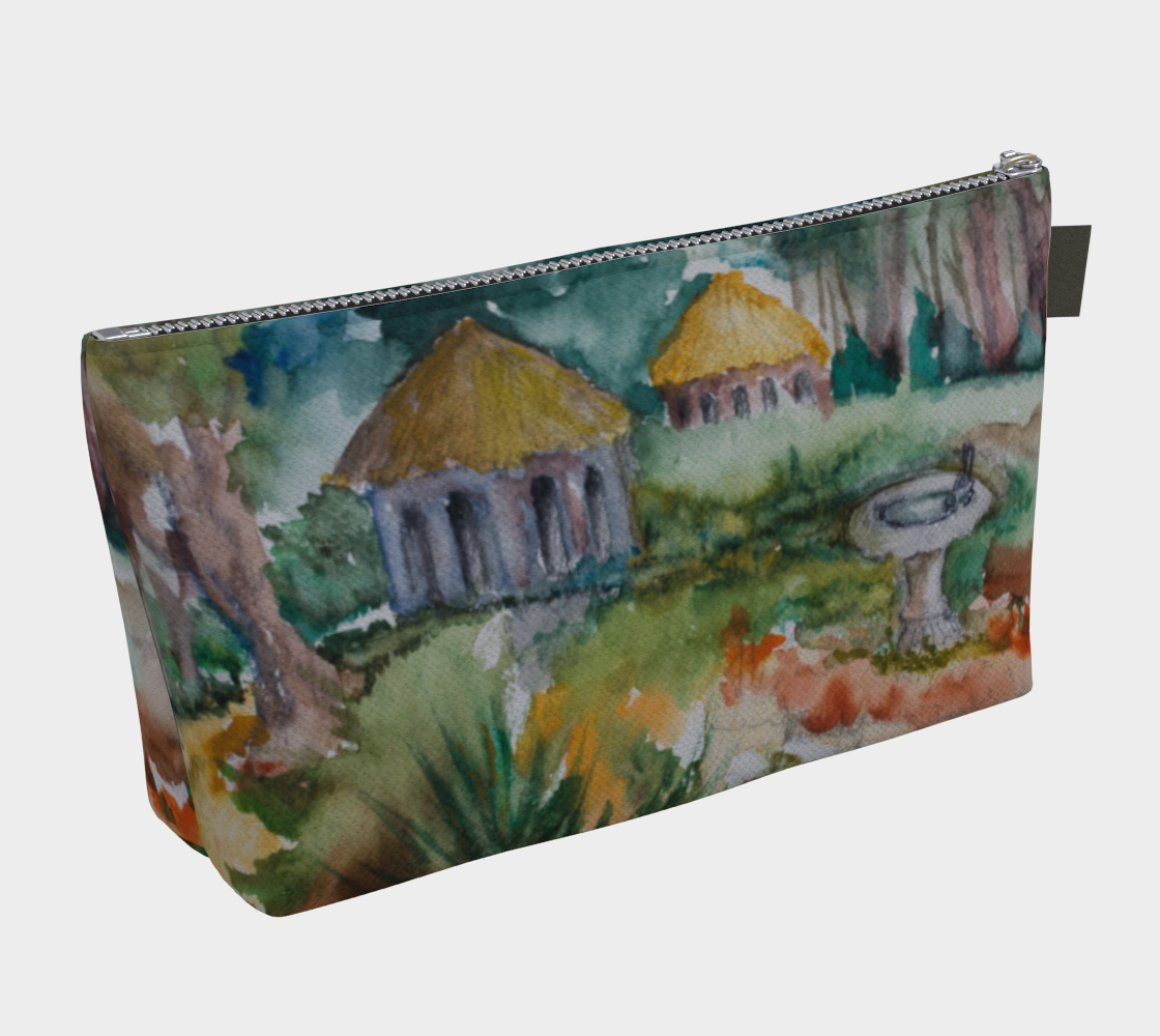 HW Birdbath makeup bag