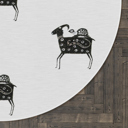 HW Friends Round Rug