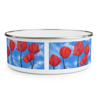 Song to the Sky Enamel Bowl