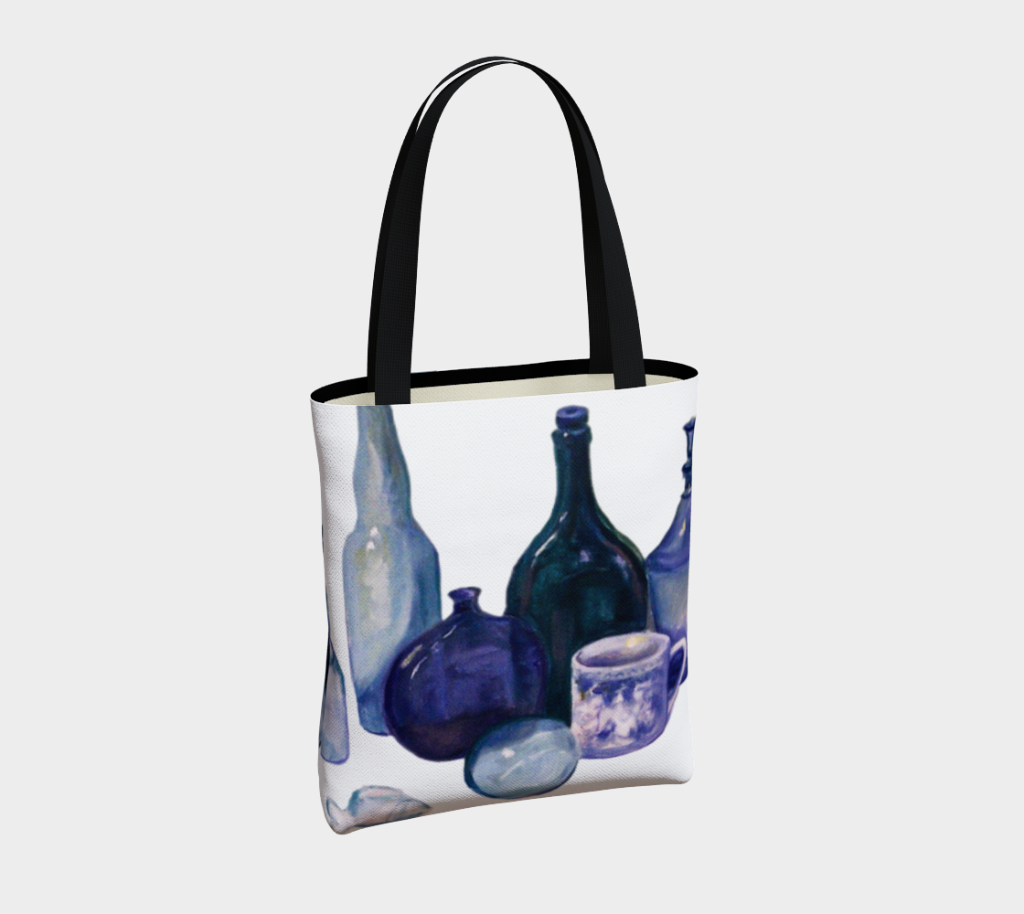 HW Blue Bottles Tote Bag