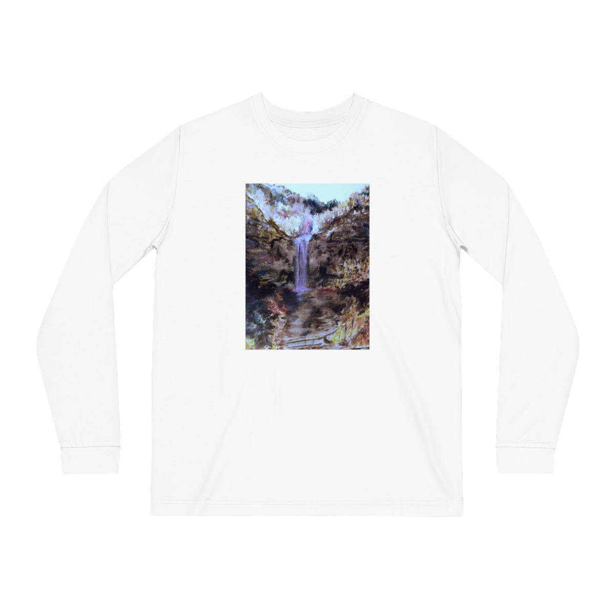 Visions of Taughannock Unisex Organic Long Sleeve Tee