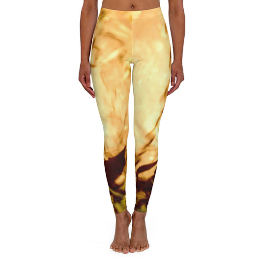 Golden Hour Women's Spandex Leggings