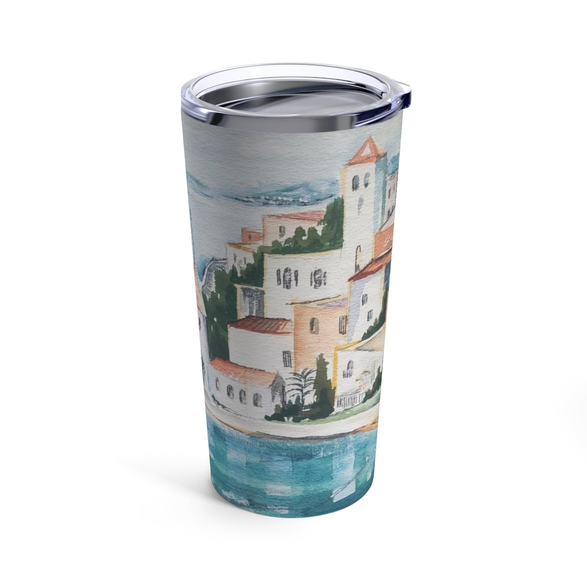 HW Watercolor City Dishwasher Safe Tumbler 20oz