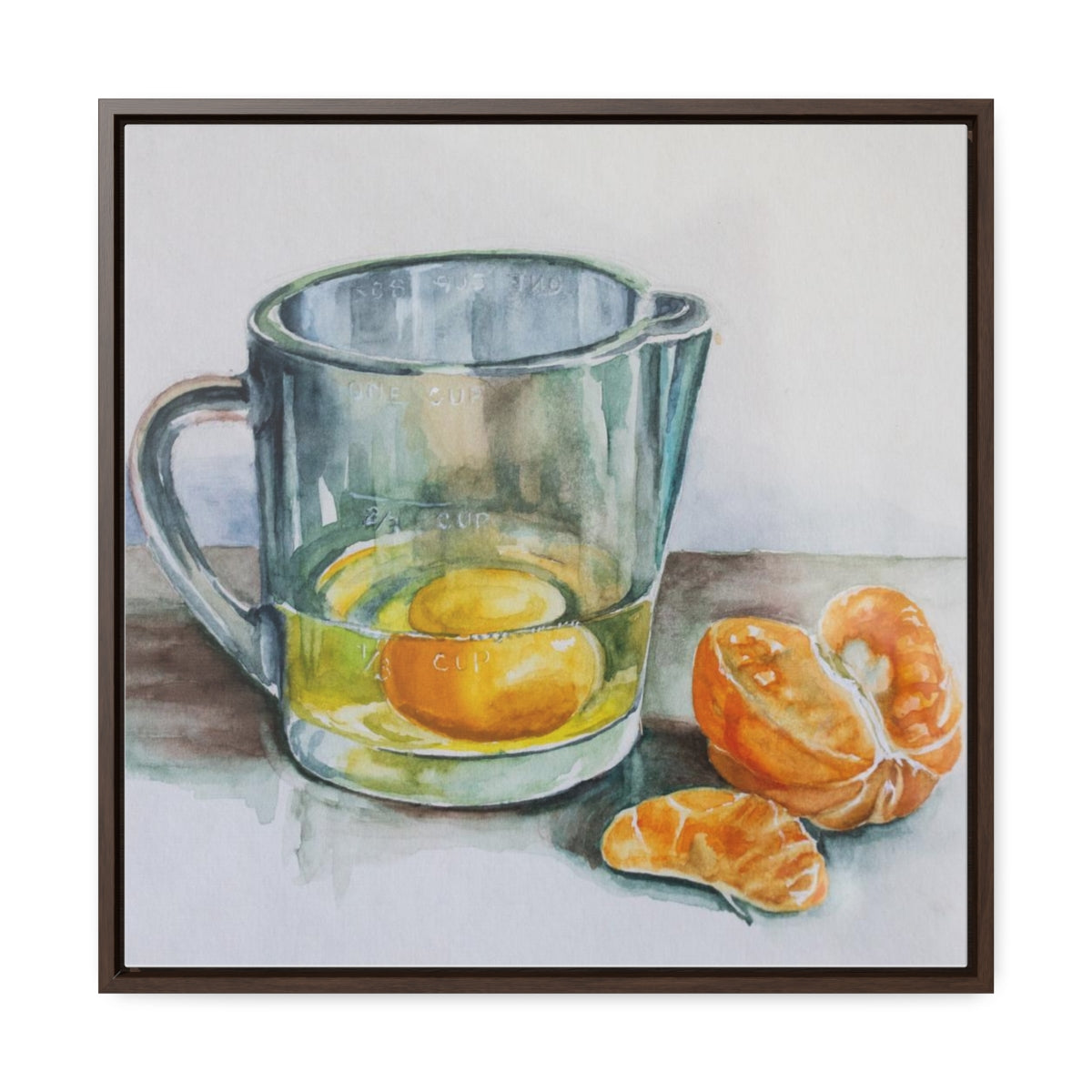 HW Citrus Gallery Canvas Wraps, Square Frame