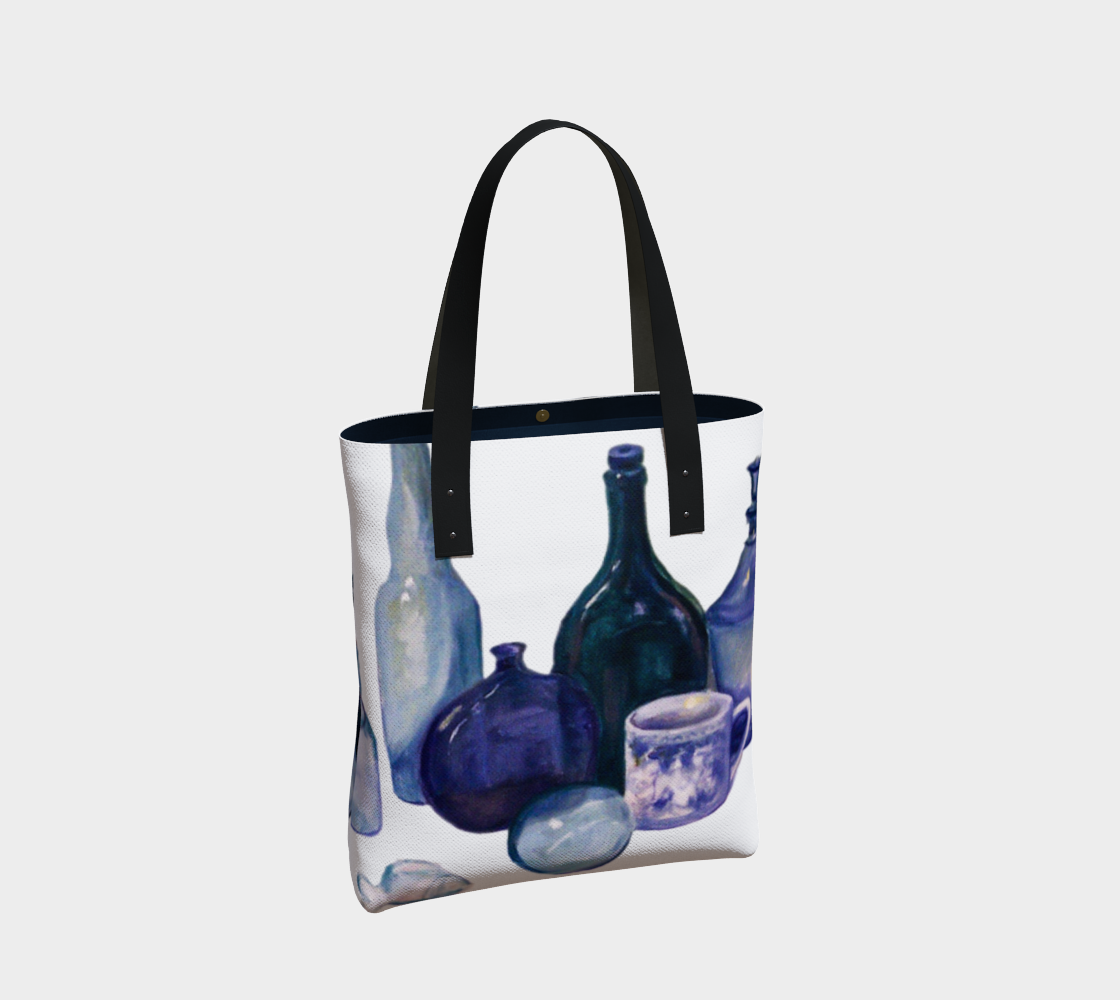 HW Blue Bottles Tote Bag