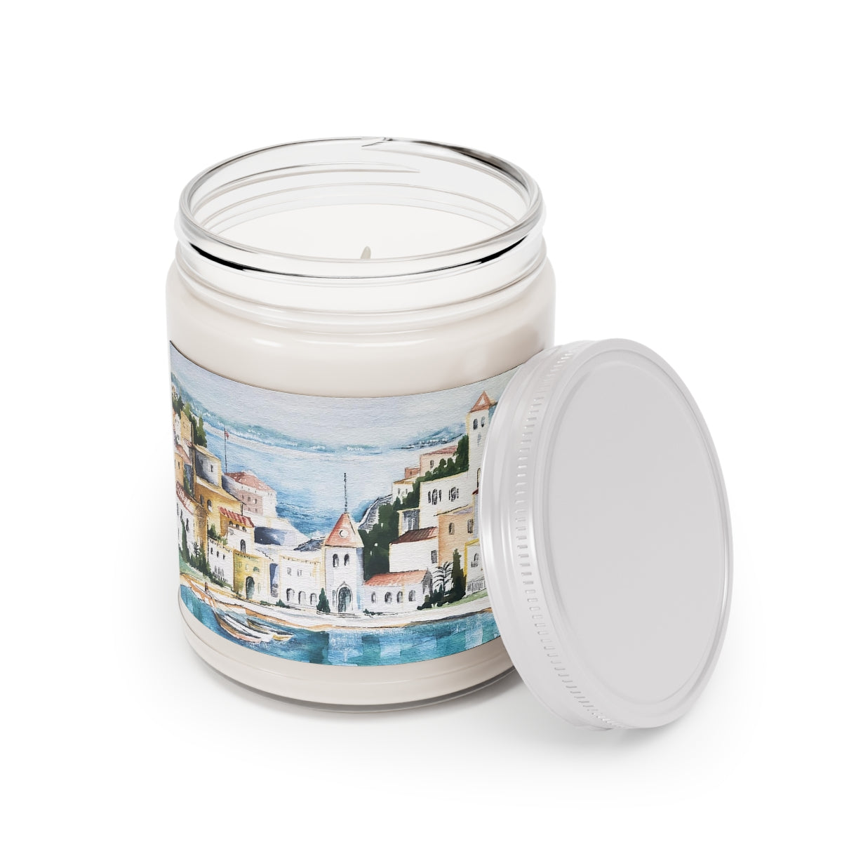 HW Watercolor City Scented Candles, 9oz