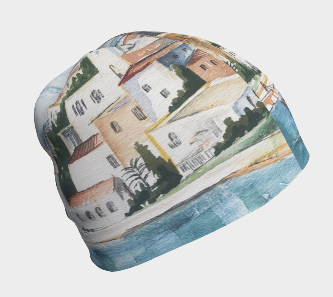 HW Watercolor City Hat