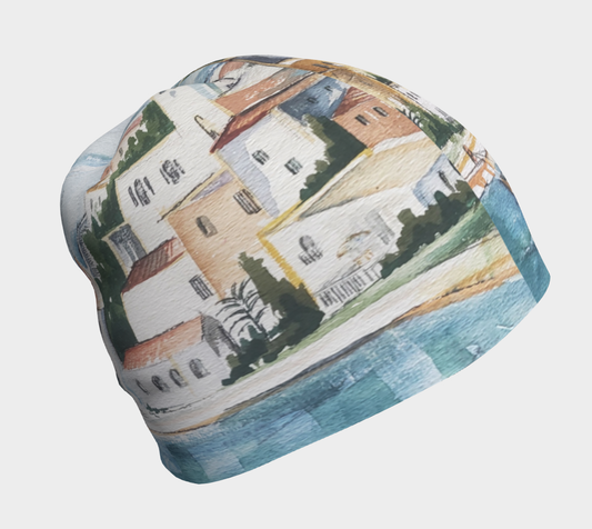 HW Watercolor City Hat